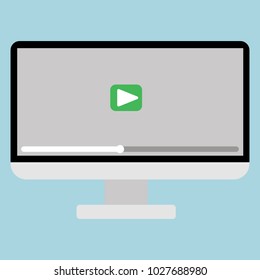 download video. vector. eps 10