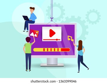 download video to your computer. Update system. watch the video blog or online training, download media files