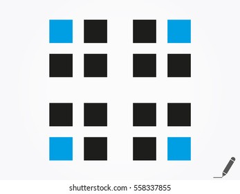 Download waiting sign icon, vector illustration eps10