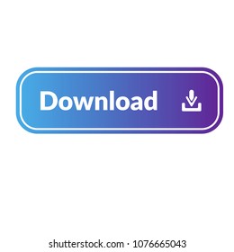 Download web button. blue color