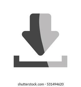 Download web symbol icon vector illustration graphic design