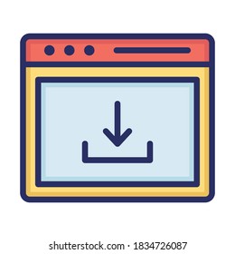 
Download, website, install, arrow fully editable vector icons
