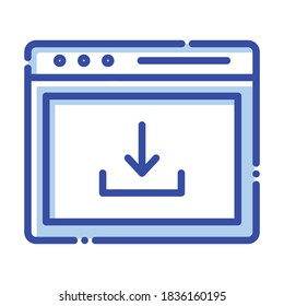 
Descargar, sitio web, instalar, flecha iconos vectoriales completamente editables
