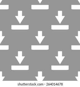 Download white and black seamless pattern for web design. Vector symbol