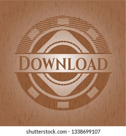 Download wood icon or emblem