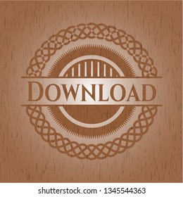 Download wood icon or emblem