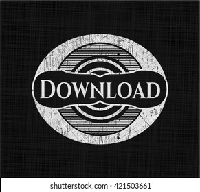 Download written on a blackboard