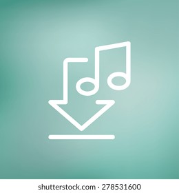 Music Download Icon High Res Stock Images Shutterstock