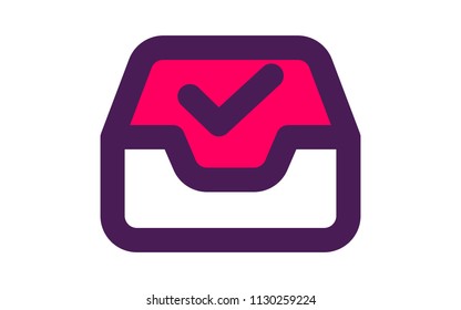 downloaded two color icon