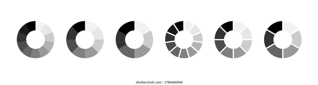 Downloading illustration. Loading icons. Vector illustration