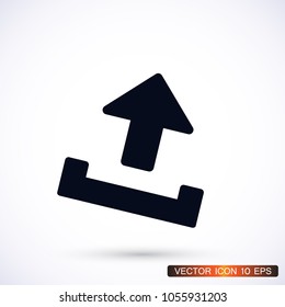 Downloading  vector icon