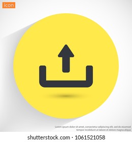 Downloading  vector icon