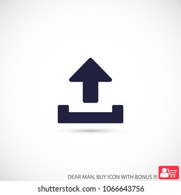 Downloading  vector icon