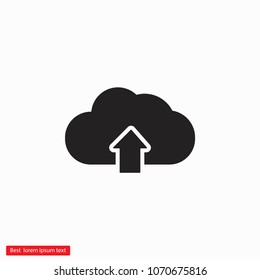 Downloading vector icon