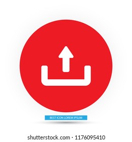 Downloading  vector icon