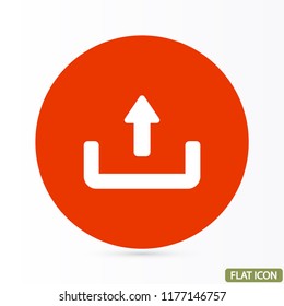 Downloading  vector icon