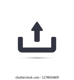 Downloading  vector icon