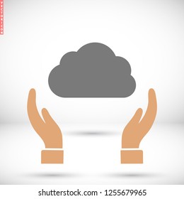 Downloading  vector icon