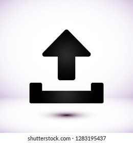 Downloading  vector icon