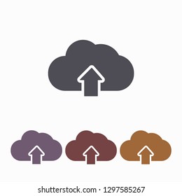 Downloading vector icon