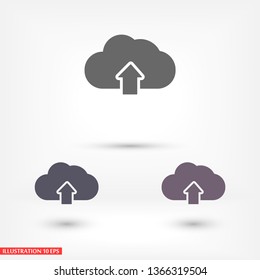 Downloading vector icon