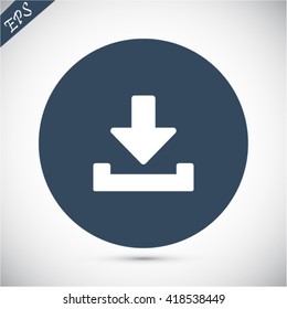 downloading vector icon 