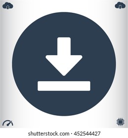 downloading vector icon 