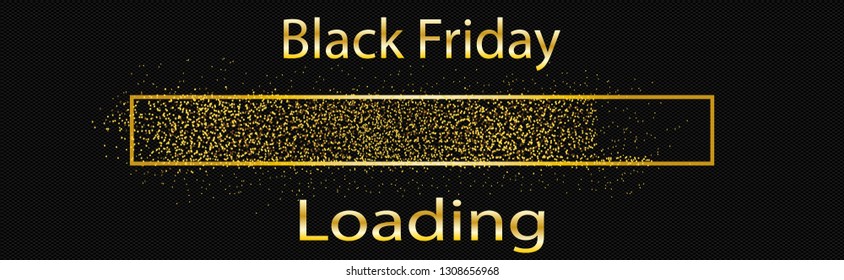 Downloading vector icon black friday
