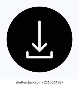 Downloading Vector Icon, Download Icon, User Interface, User Experience, 