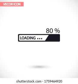 Descargando icono vectorial , lorem ipsum Diseño plano