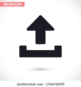 Descargando icono vectorial , lorem ipsum Diseño plano