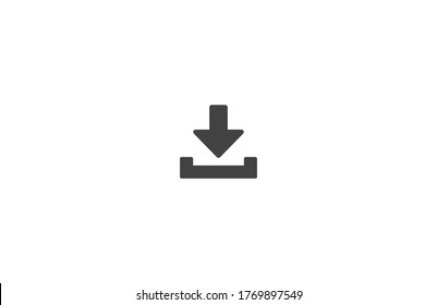 Descargando icono vectorial , lorem ipsum Diseño plano