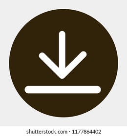 downloads vector icon 10 eps