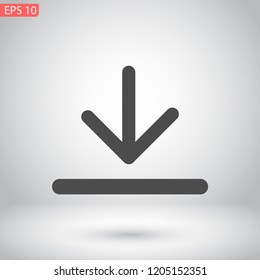 downloads vector icon 10 eps