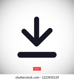 downloads vector icon 10 eps