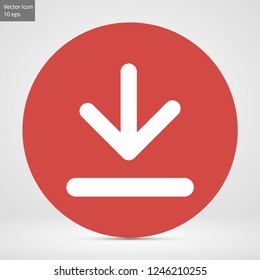 downloads vector icon 10 eps