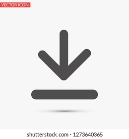 downloads vector icon 10 eps