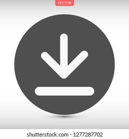 downloads vector icon 10 eps