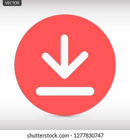 downloads vector icon 10 eps