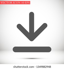 downloads vector icon 10 eps