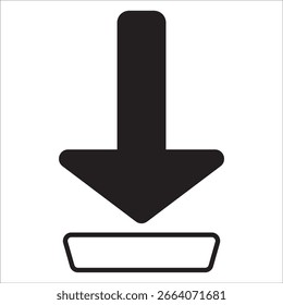 Descargar Vector de contorno de icono de stock