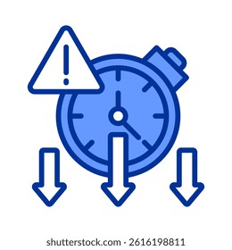 Downtime Icon Element For Design