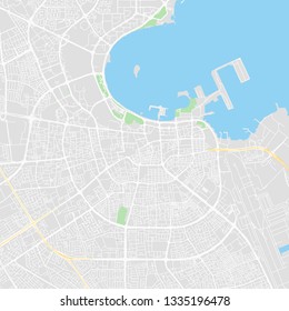 Doha Map Images, Stock Photos & Vectors | Shutterstock