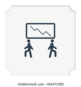 Downward Business Graph.