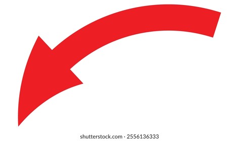 downward curve arrow - down curve arrow