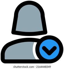 downward direction arrow for backward direction indication