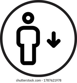 Un logotipo descendente puede utilizarse para sitios web y aplicaciones