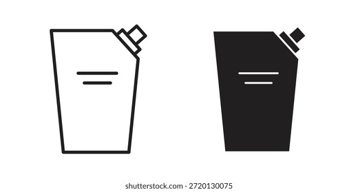 Ilustración de Doy, Vector de línea delgada, signo de Diseño web, ilustración de icono de bolsa, Vector de línea delgada, signo de Diseño web,