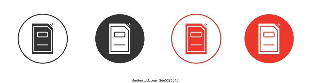Doy pack pouch icon for logo, vector sign symbol for design