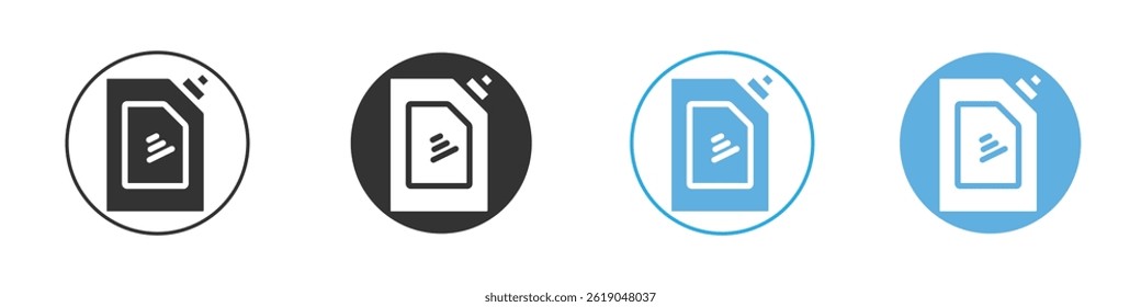 Doy pack pouch icon simple flat vector icon pack